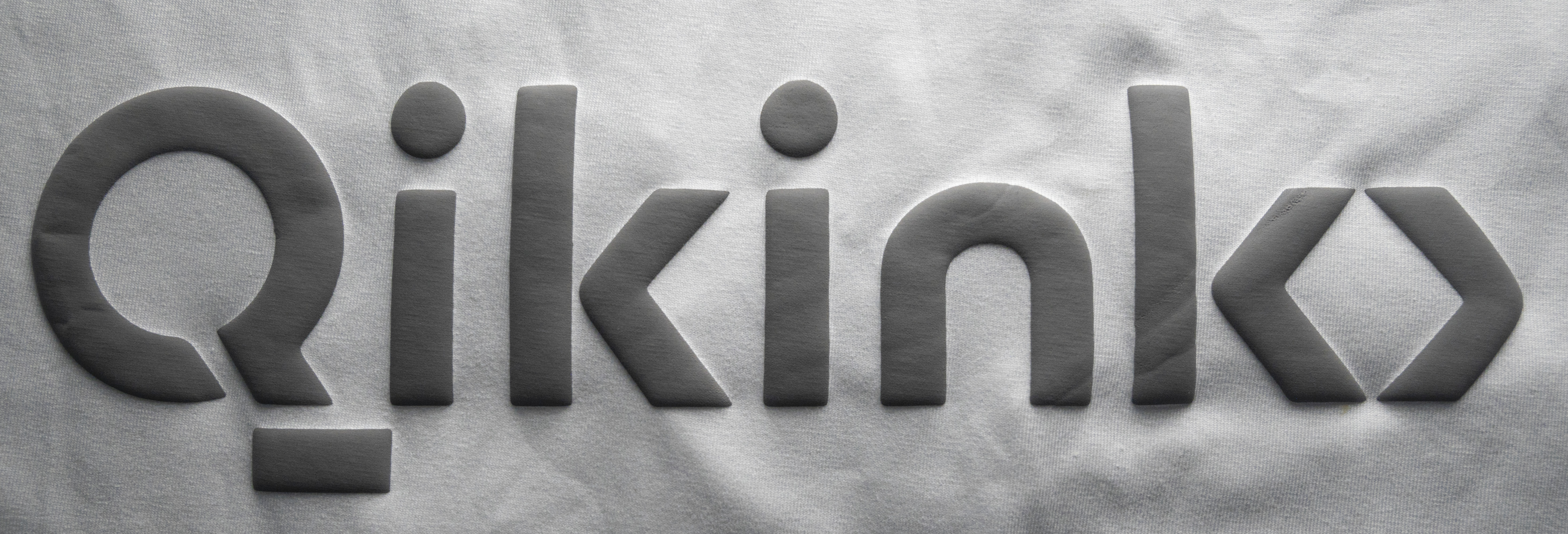 puff grey print qikink
